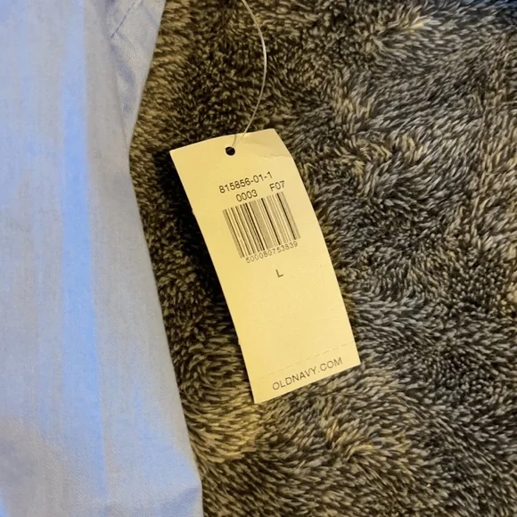 Light blue oversized button down - Picture 4 of 4